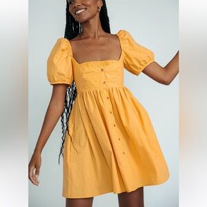 NWOT Ciao Lucia Diana Dress Tangerine size XL